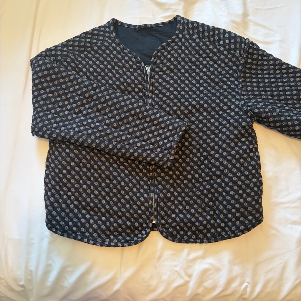 Patterned Quilted Jacket